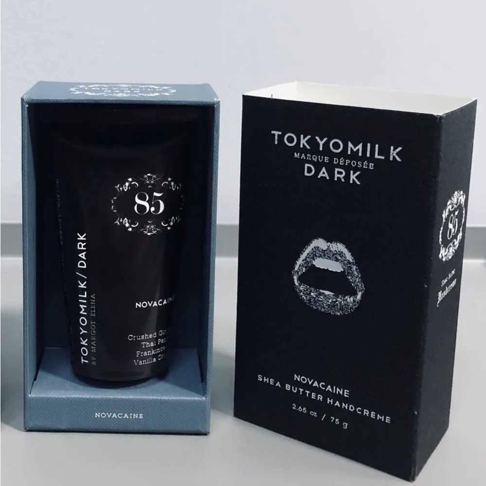 TOKYO MILK DARK No.85 Novacaine Scented HandCreme 2.65 oz/ 75g Shea Butter Cream